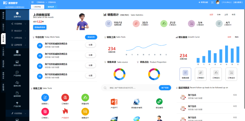 新微数字CRM管理系统